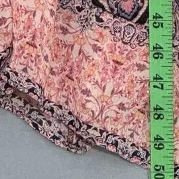 Catherines Womens Plus Midi Asymmetrical Sleeveless Floral Chiffon Dress Size 3X - Picture 13 of 14